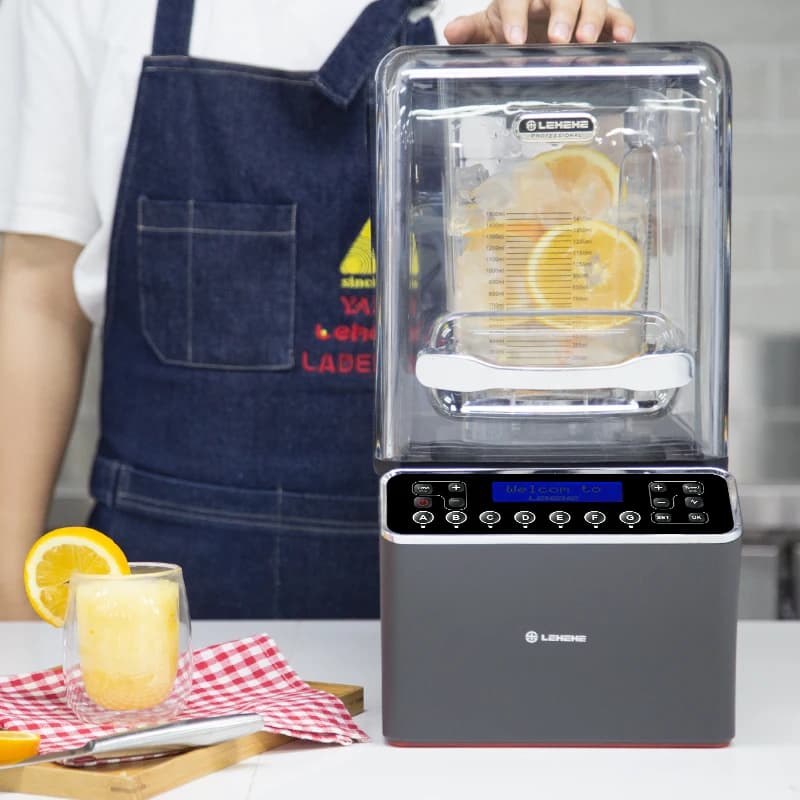Commercial Electric Blender with Motor 3.8 and Double Blades Sharpened for Smoothie and Drinks