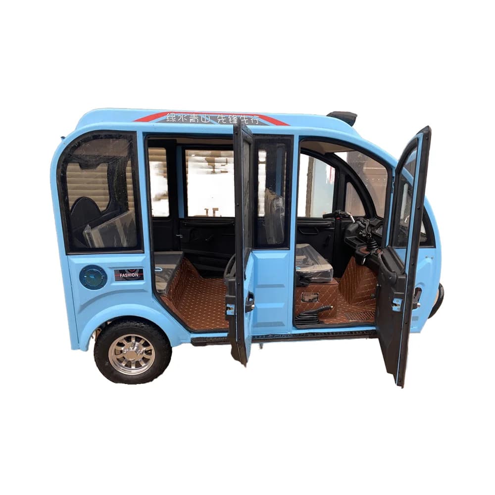 Prezzo basso Passeggero elettrico a 3 ruote con pannello solare a nuova energia Triciclo elettrico Tuk Tuk Triciclo elettrico economico per adulti