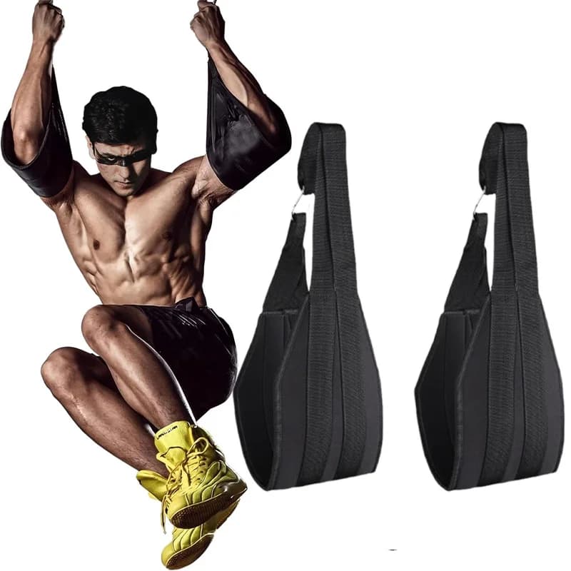 AB Fitness Sprinkle Straps Heavy Duty Heavy Duty Snap Resistant Snap-resistant suspension A pair for hanging traction bar Raiser for legs Gym Fitness equipment at home