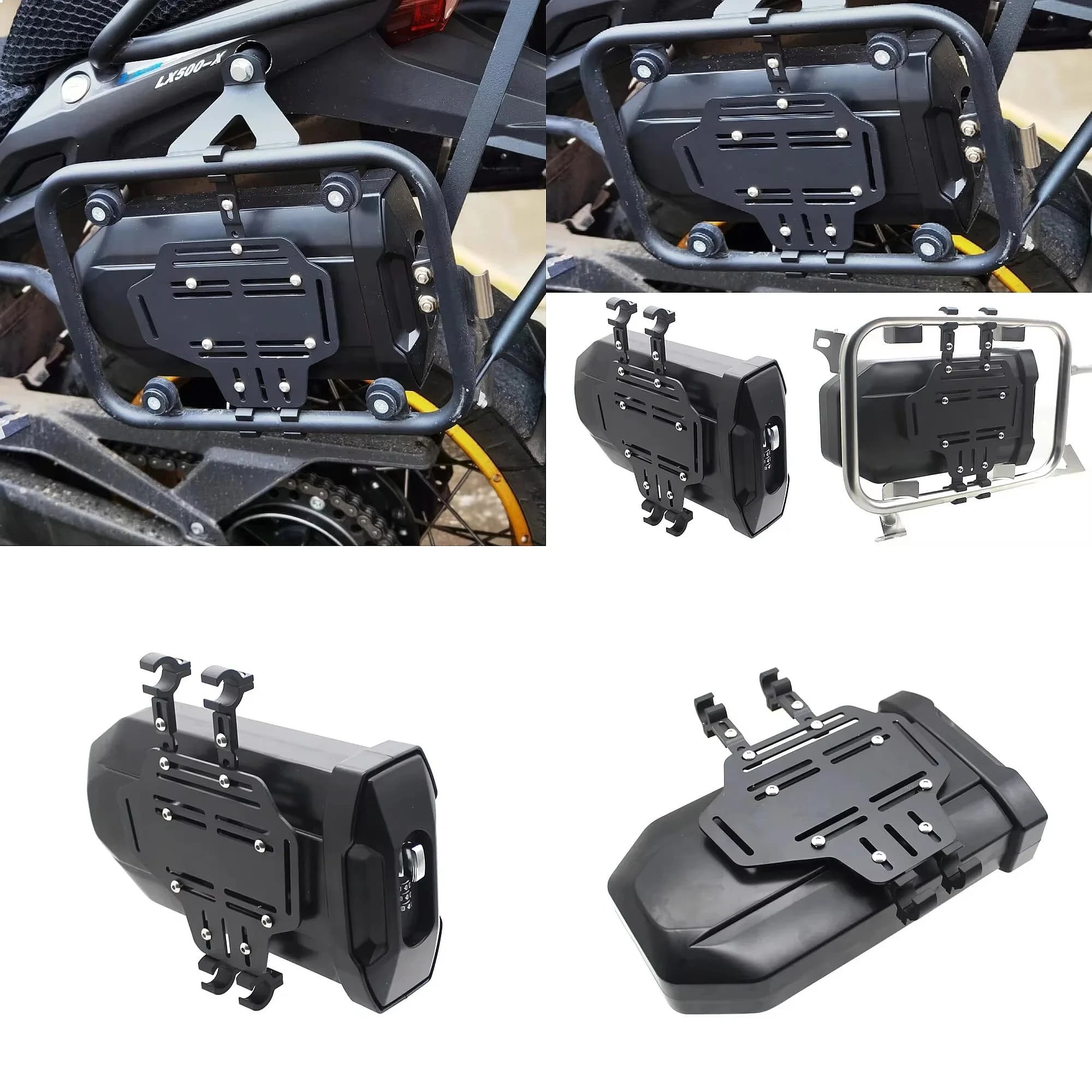 For VOGE Valico DS900X DSX 900 Waterproof Side Tool Box with First-Aid Breakdown Kit for Motorcycle