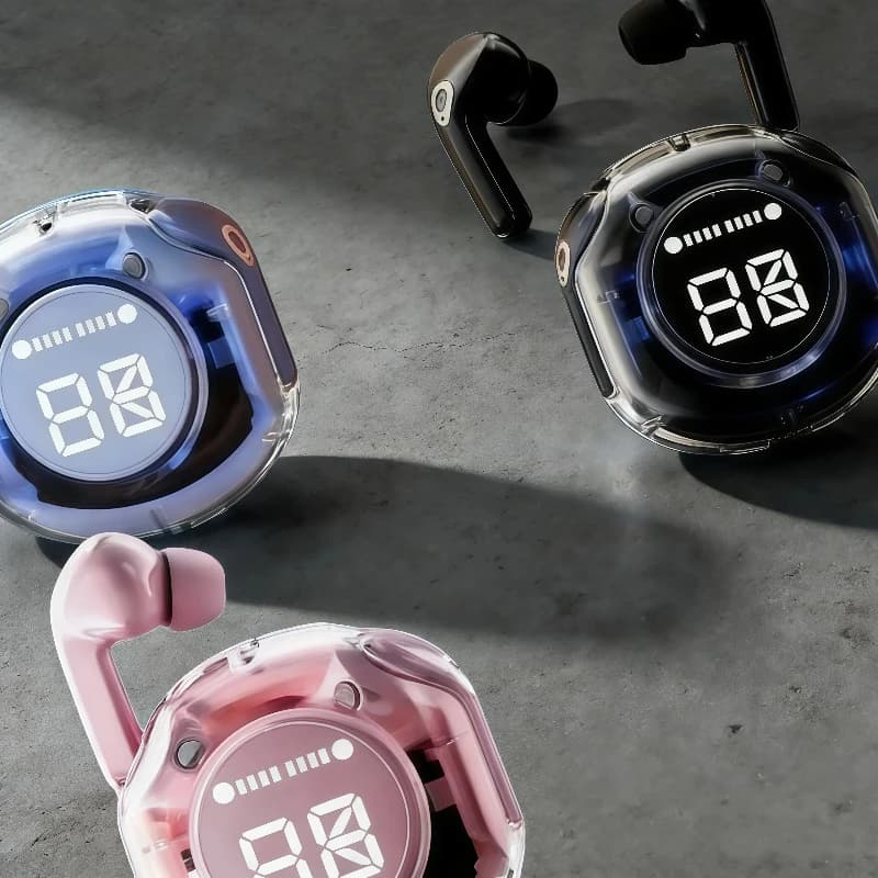 NUOVI Auricolari Wireless T8 TWS Bluetooth 5.3 Cuffie per Sport e Gaming con Riduzione del Rumore