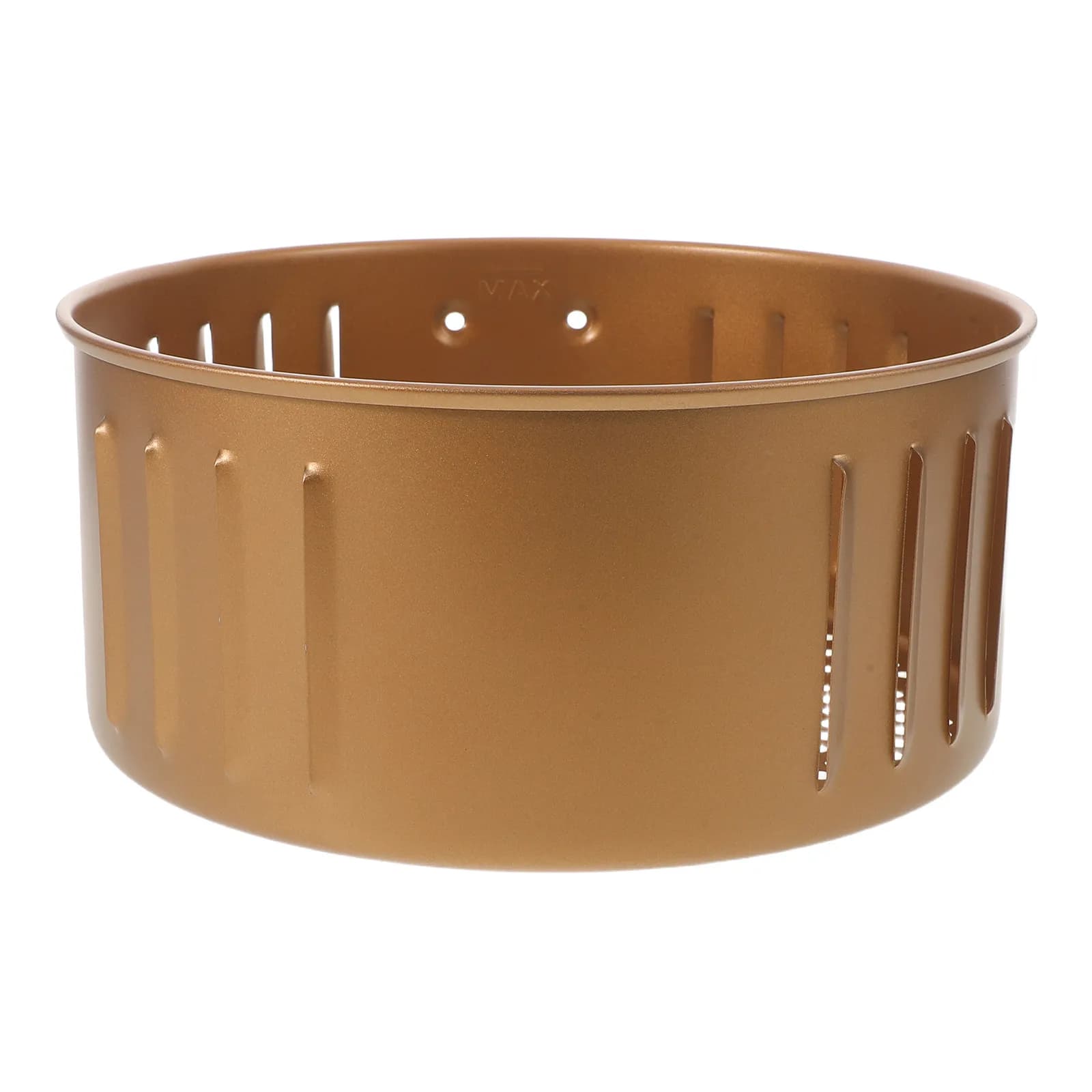 Air Fryer Basket Round Carbon Steel Nonstick Oil Drain Kitchen Crisping Tray 8.3x3.7 Inches Oven Baking Broiling French Fries