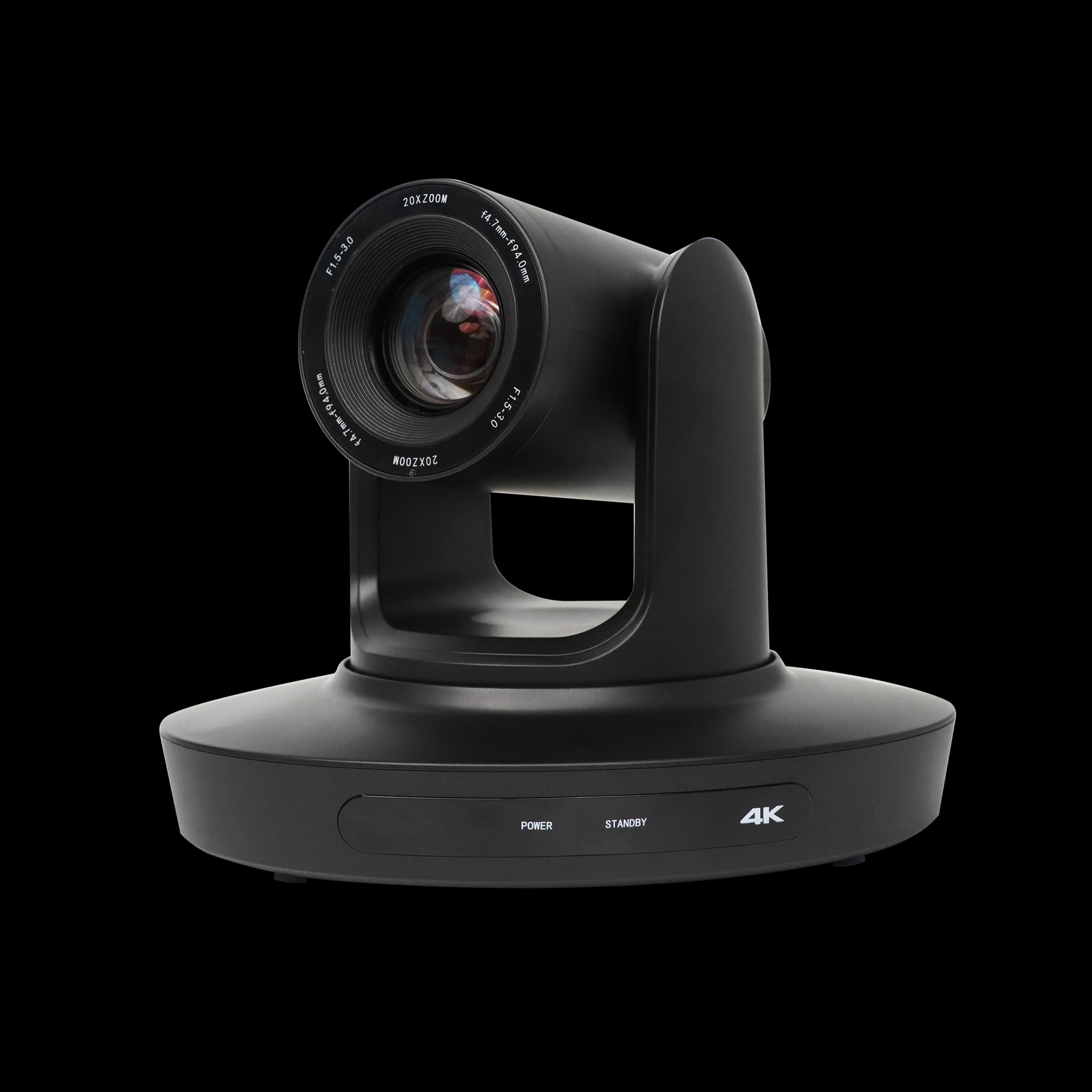 PTZ 4K camera with AI and automatic tracking, IP PTZ USB 3.0 20X webcam for Skype/Zoom video conferencing and live streaming