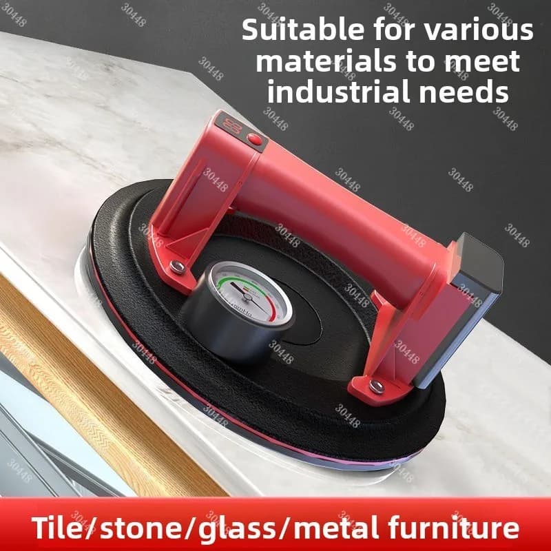 Sollevatore per pavimenti per piastrelle industriale resistente con pompa d'aria automatica a ventosa elettrica