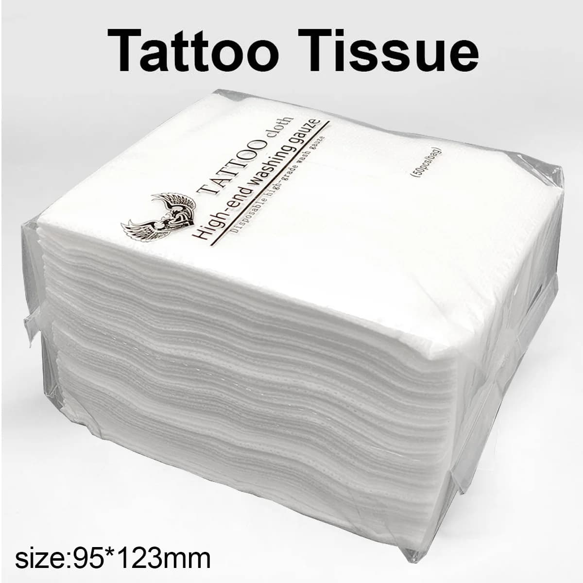 1/2/3pcs Disposable Tattoo Wipe Paper Tattoo Cloth High-end Washing Gauze Permanent Makeup Cleanig Tattoo Supplies Accessories