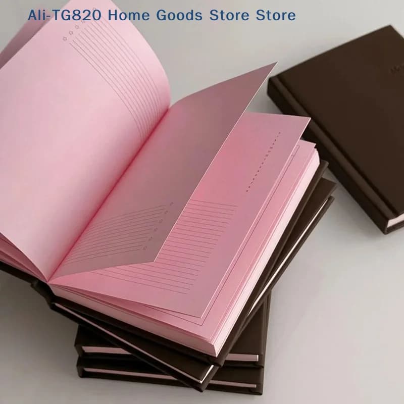 [TG820] Taccuino rosa al cioccolato e fragole, carino agenda A6, diario Kawaii per appunti, diario di viaggio, regalo per ragazze