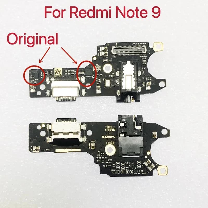 Usb Charge Board For Xiaomi Redmi Note 9 9S Pro Max USB Charging Board Dock Port Flex Cable Repair Parts