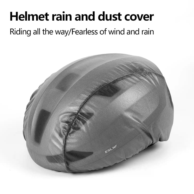 Copertura per casco da bicicletta Ultraleggera impermeabile MTB Mountain Road Casco da bici Copertura antipioggia antipolvere Coperture per casco da ciclismo per bici Ciclismo