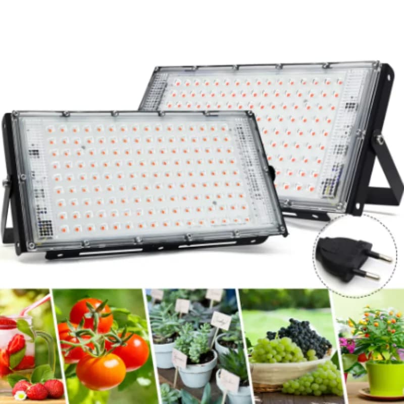 Lampada LED per coltivazione da 400W 220V, luce a spettro completo per serre, semi, fiori, illuminazione per la crescita di piante idroponiche
