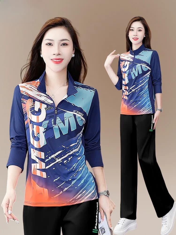 TUCANO Woodpecker Quick Dry Long Sleeve Sports Set Women's 2026 New Spring Autumn Ladies Fitness Running Casual Wear Two Piec...