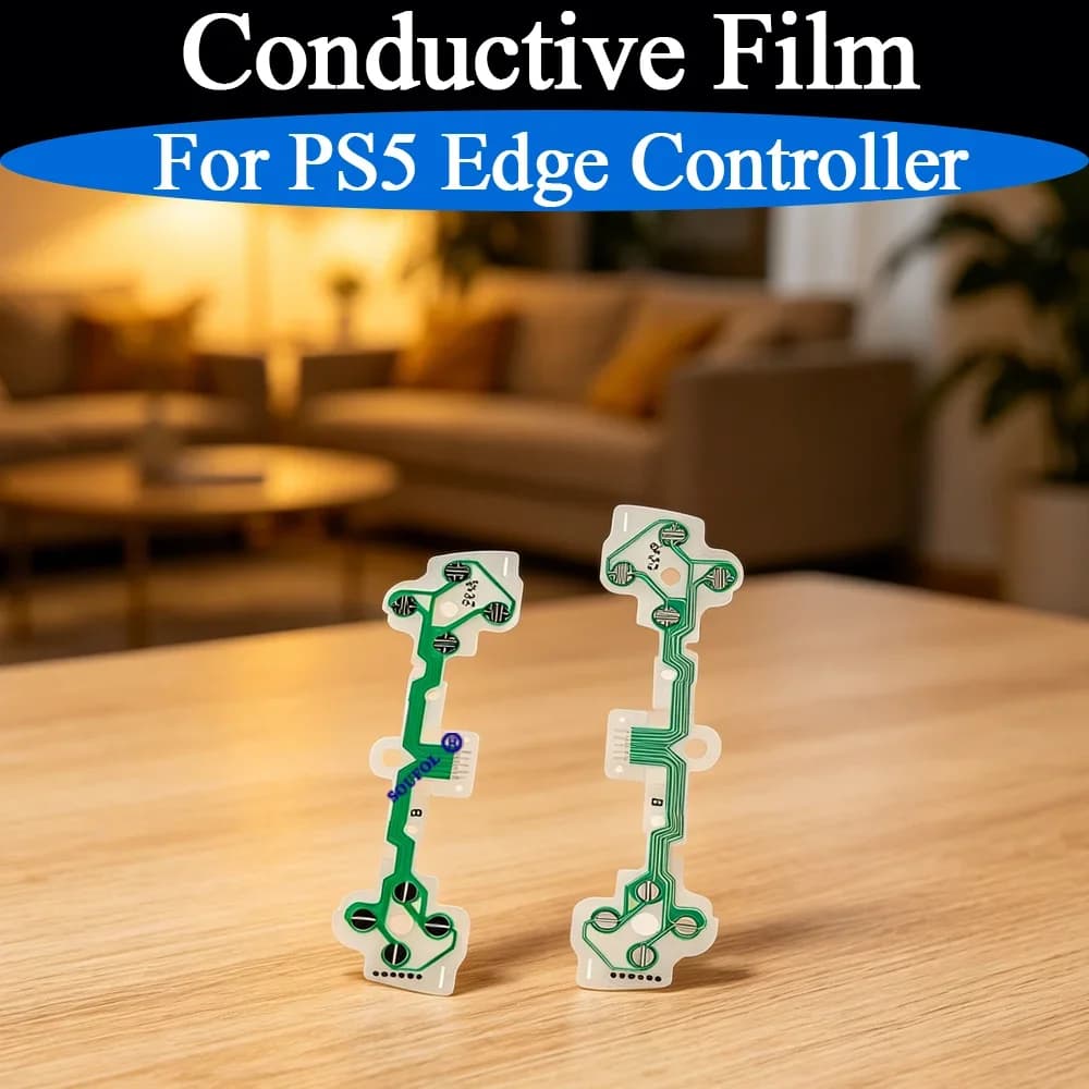 High Quality 10/20/50PCS Replacement Conductive Film For PS5 Edge Flex Cable Buttons Ribbon Circuit Board For PS5 Edge Accessory