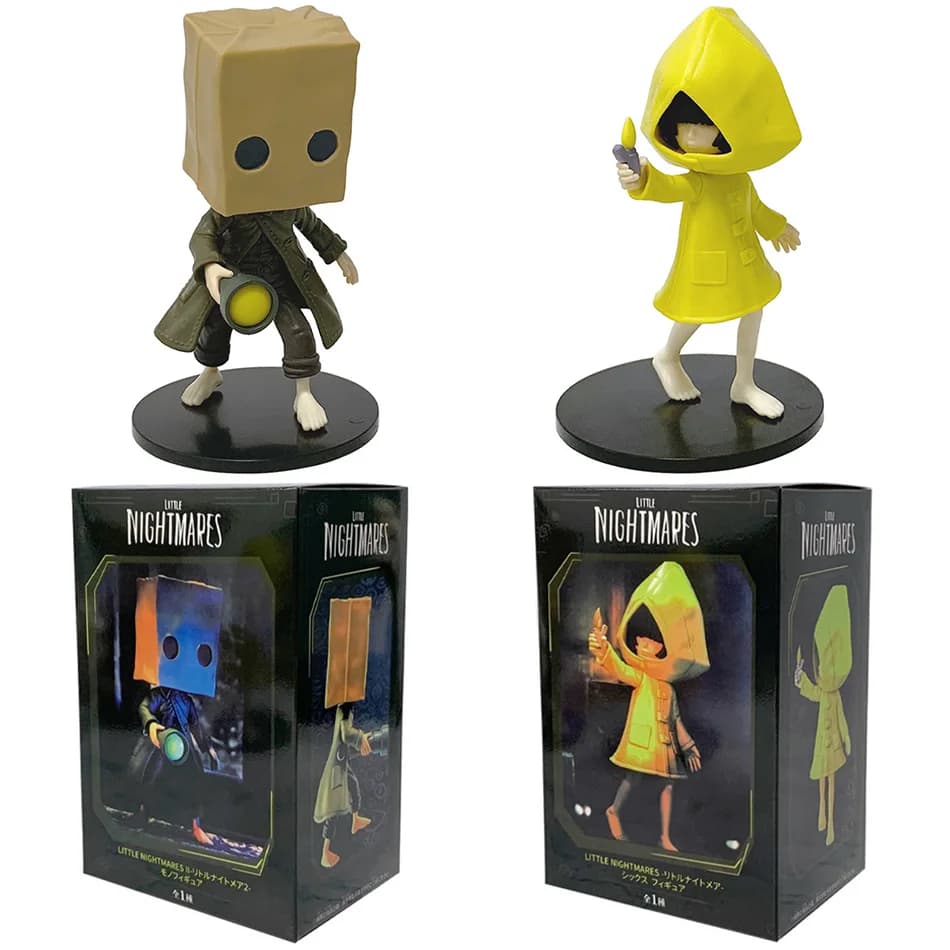 Gioco caldo GK Piccoli incubi Figurina anime Sei figure Mono Action Figure Gioco anime Action PVC Figure Modello da collezione Doll