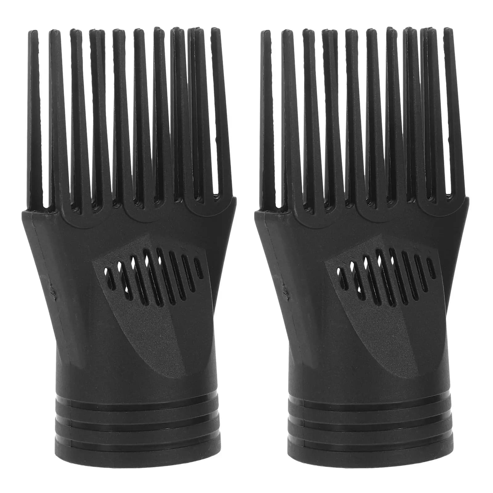 2Pcs Hair Dryer Nozzle Comb Attachment Professional Blow Dryer Comb Concentrate Wind Quick Dry Hair Styling Tool Universal Fit