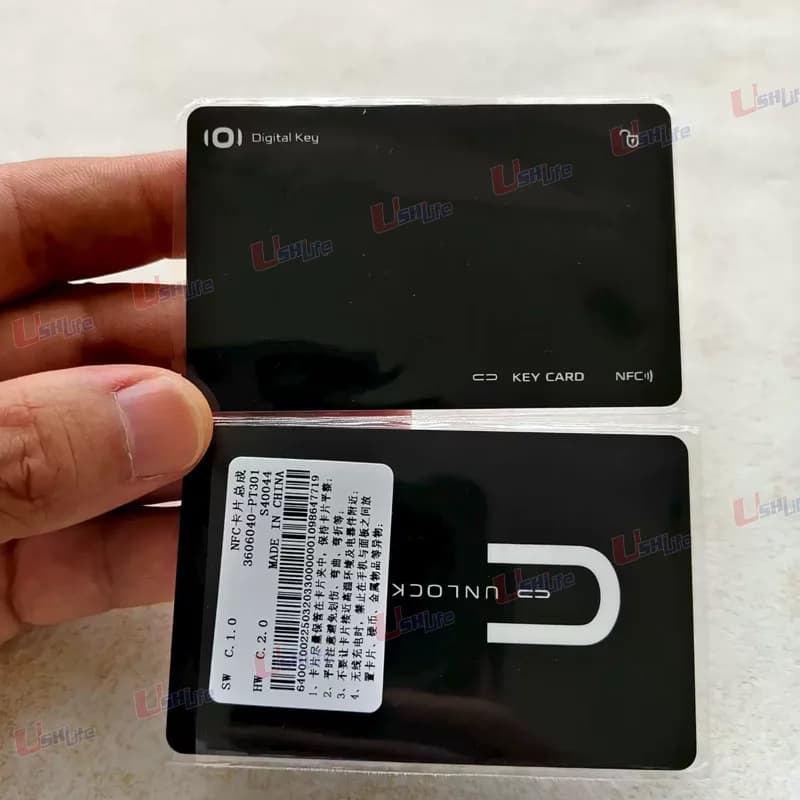 for Changan Qiyuan E07 Q07 2026 2025 100% Original Car Smart NFC Card Remote Key Car Accessories