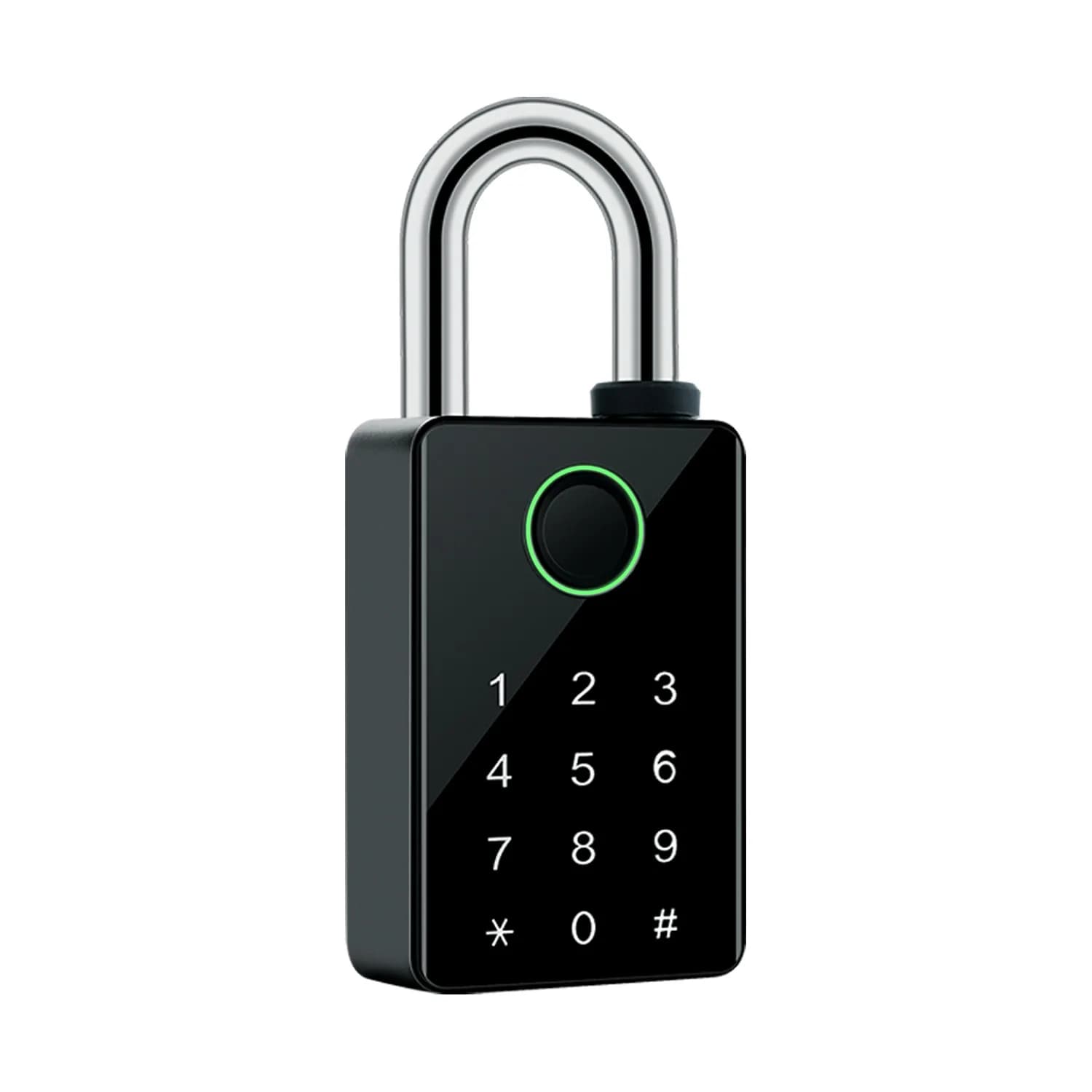 Lucchetto intelligente, blocco password impronta digitale, domestico, impermeabile per esterni