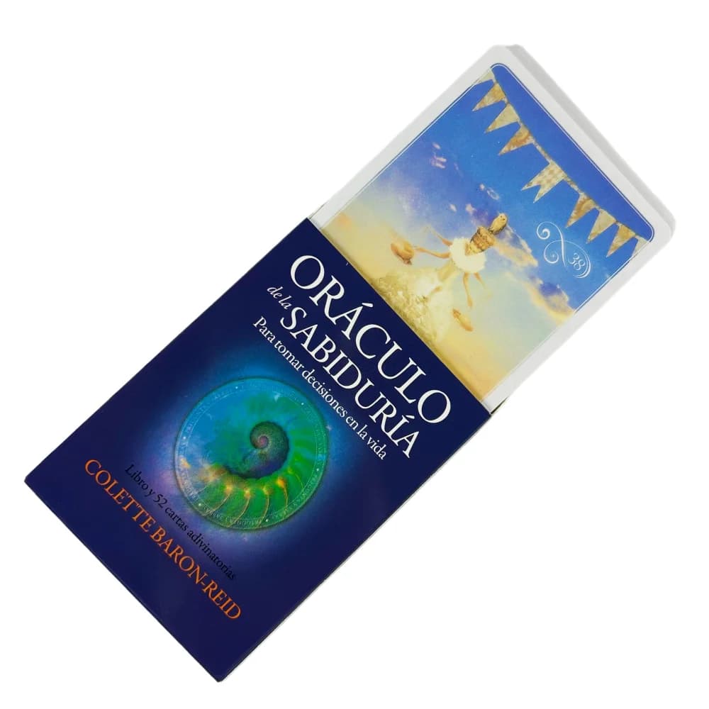 Spanish Edition Oracle of Wisdom To Make Decisions In Life A 52 Divination Oracle Cards Playing Cards Tarot Deck