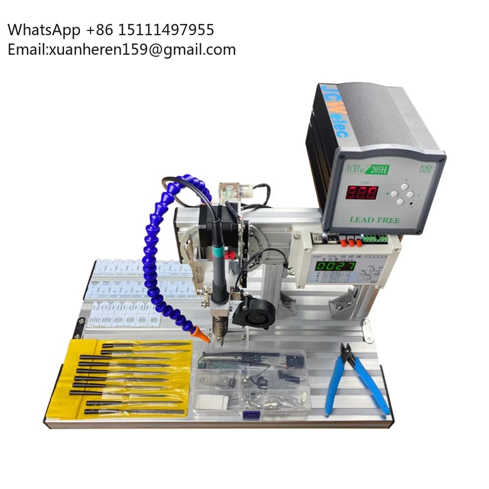 JCW-TS205H Semi-automatic welding machine for Smart Plug connectors and USB cables