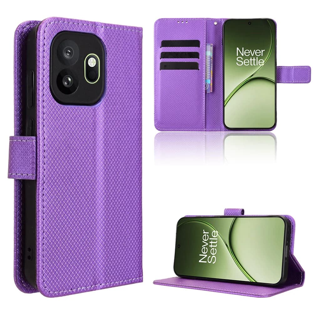 Custodia Protettiva in Pelle con Funzione Stand per OnePlus 15T 5G, Cover a Portafoglio con Slot per Carte per OnePlus 15T 5G 1+ 15T