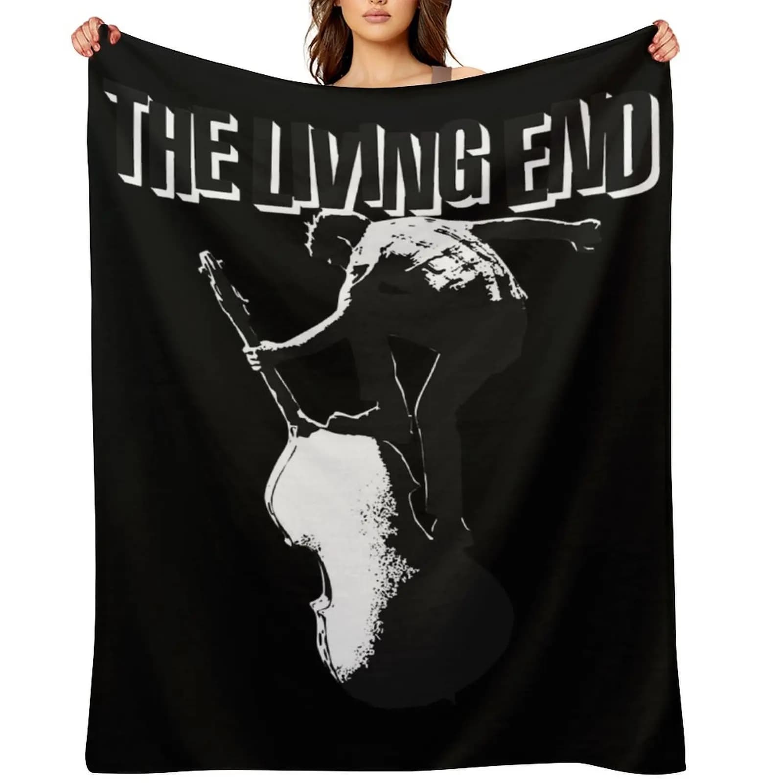 The Living End Throw Blanket Designers Sleeping Bag For Sofa Thin Sofas Blankets