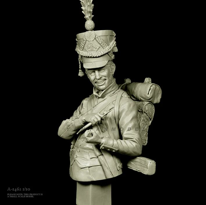 1/10 kit modello busto in resina figura incolore e autoassemblata A-1462