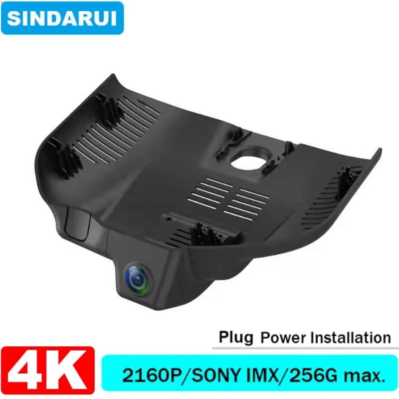 4K HD 2160P Plug and Play Auto DVR Wifi Dashcam Doppia Lente Per Mercedes-Benz Classe C W206 S206 C200 C300 2022 2023 Per Controllo APP