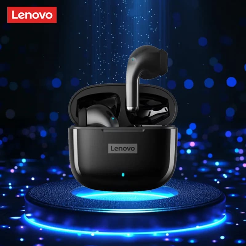 Original Lenovo LP40 Pro updated Bluetooth V5.3 headphones with 3D surround sound effect