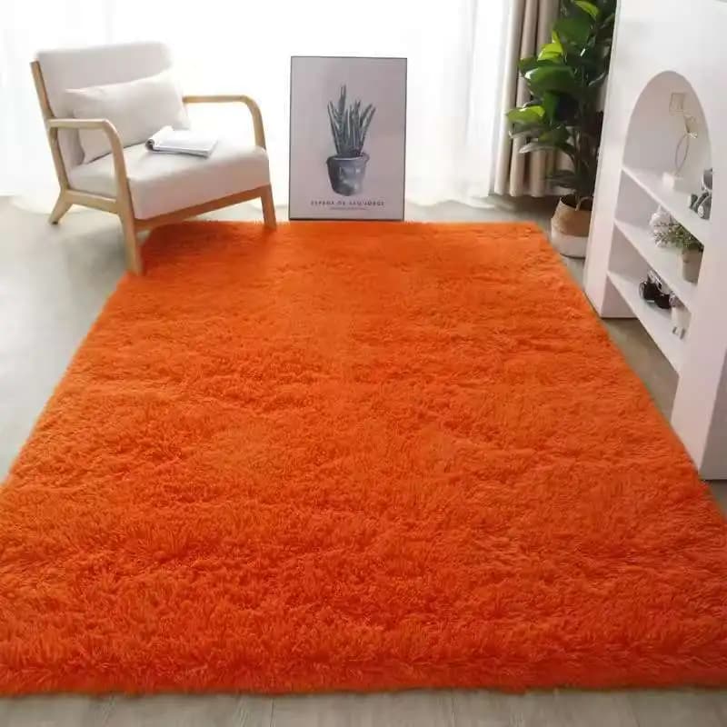 VIKAMA plush carpet for living room, home decoration, modern bedroom for girls, big, soft and soft carpets, children's play mat