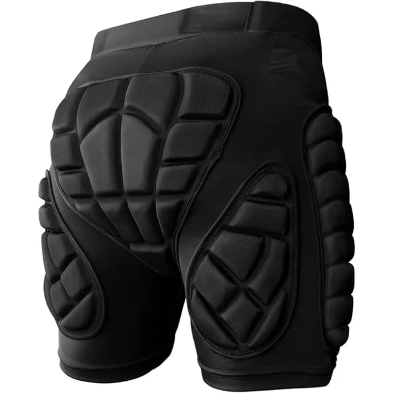 Pantaloncini Protettivi EVA Antiurto, Imbottiti 3D per Sci, Ciclismo, Pattinaggio e Skateboard