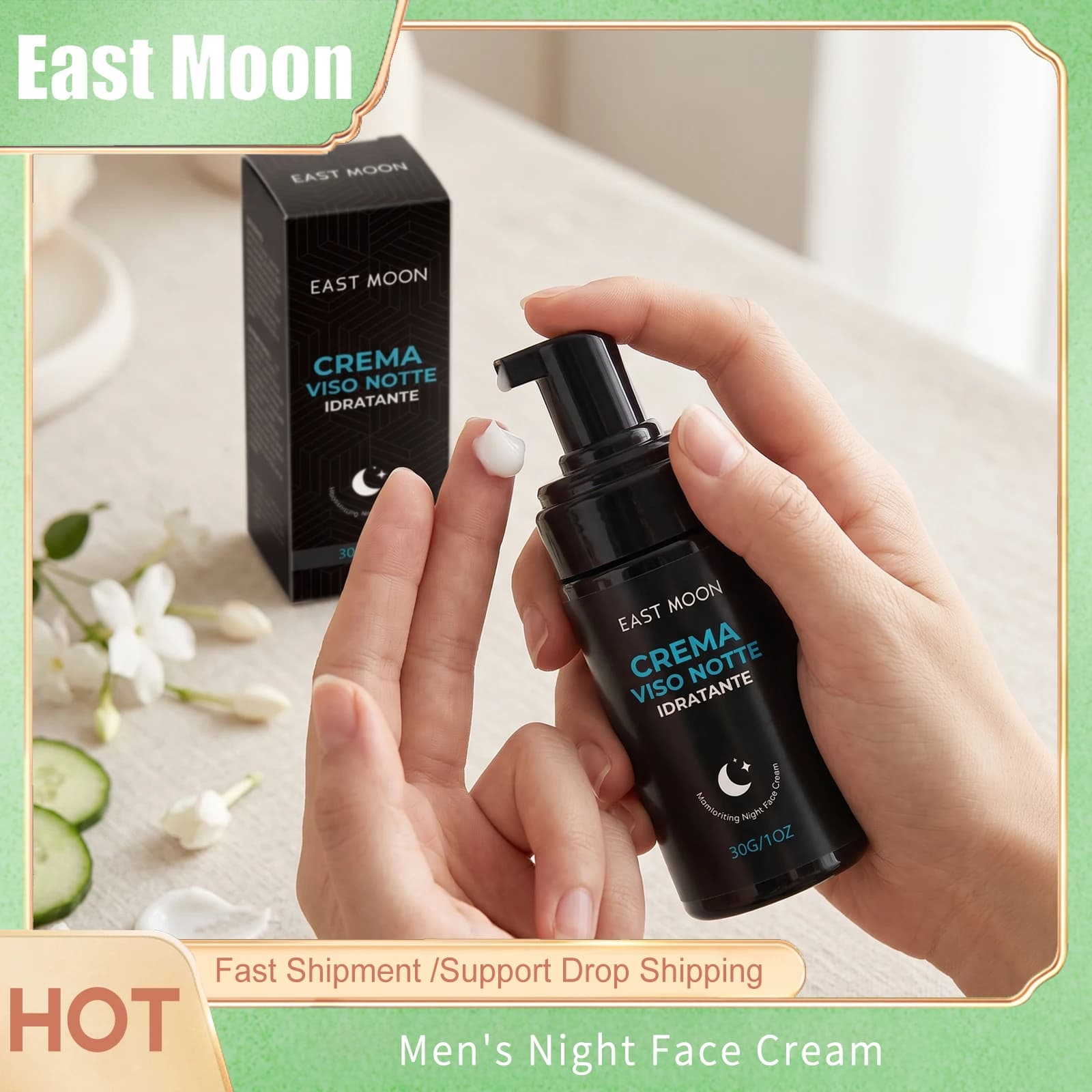 Man Face Cream Looking Young Black To Brightening Shrink Pores Lifting Firming Smoothing Skin Korean Retinol Night Moisturizers