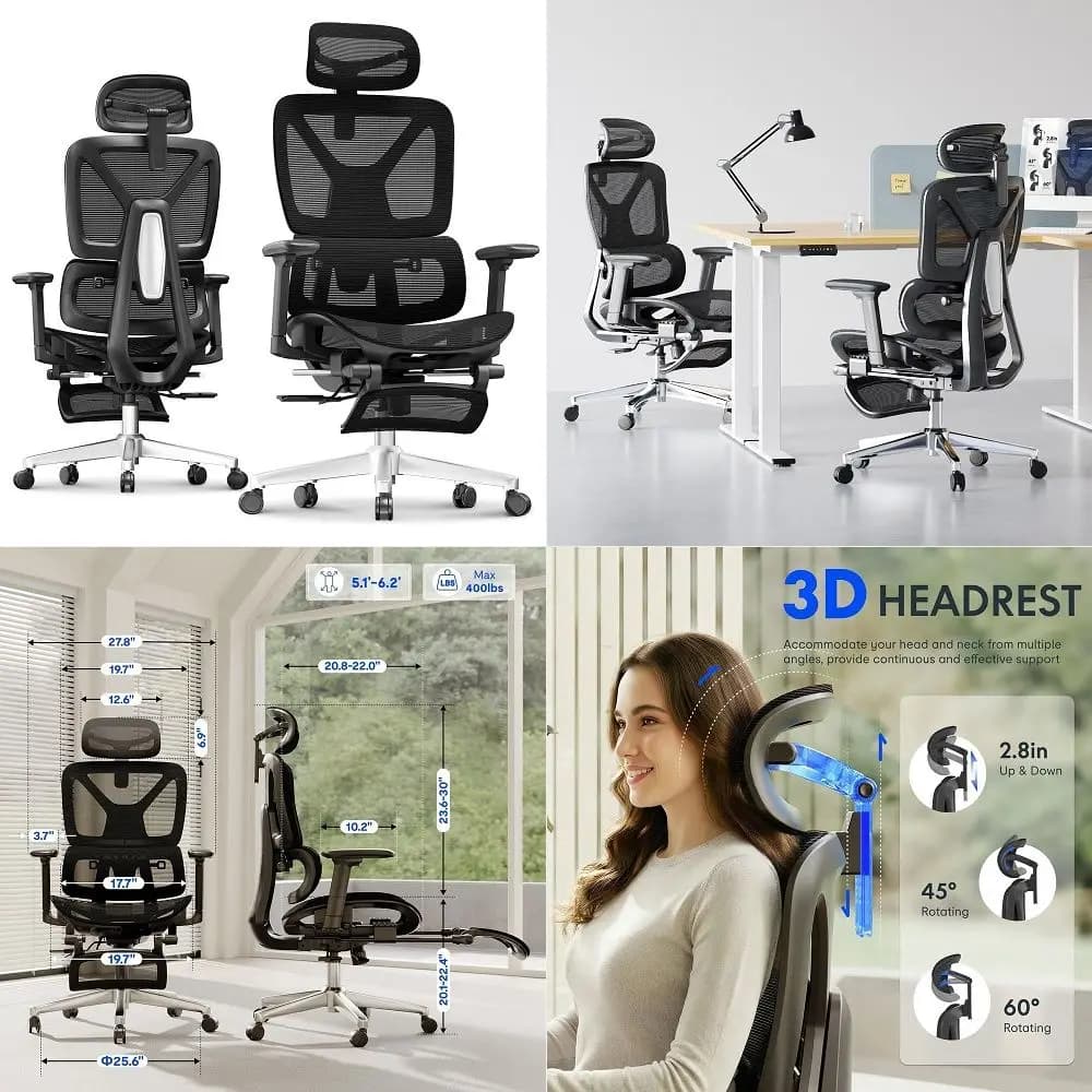 Torretta Gaming Chair Soft Fabric Ergonomic Gaming Chair for Adults Adjustable Backrest with Neck amp Lumbar Pillows Swedish De