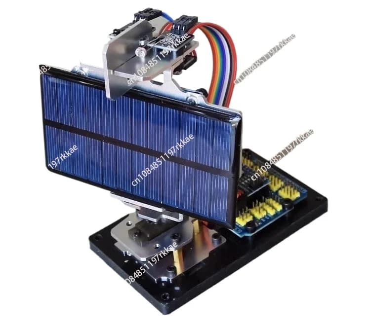 Energy generation project for smart solar localization device Arduino DIY