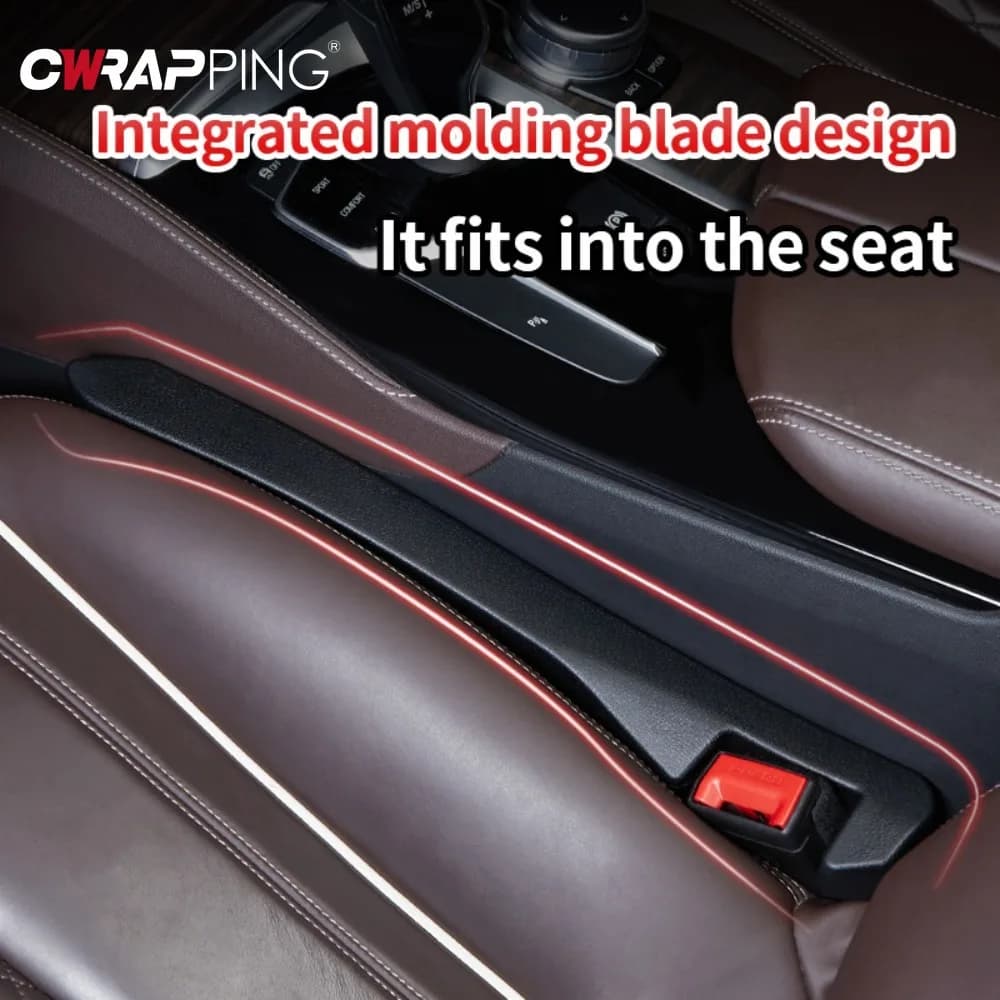 Auto Universal PU Loseproof Seat Gap Filler Side Stitching Spine Filling Strip Side Spine for Interior Car Accessories