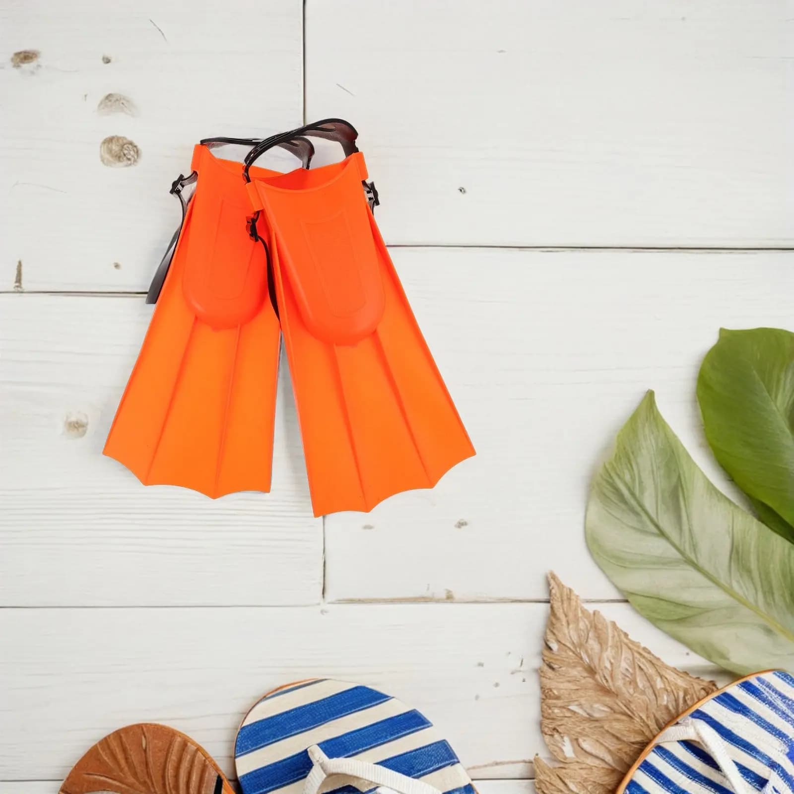 1 Paio di Pinne da Immersione Premium Resistenti agli Strappi, Pinne Corte per Nuoto, Attrezzatura per Snorkeling, Pinne per Immersioni Subacquee e Allenamento