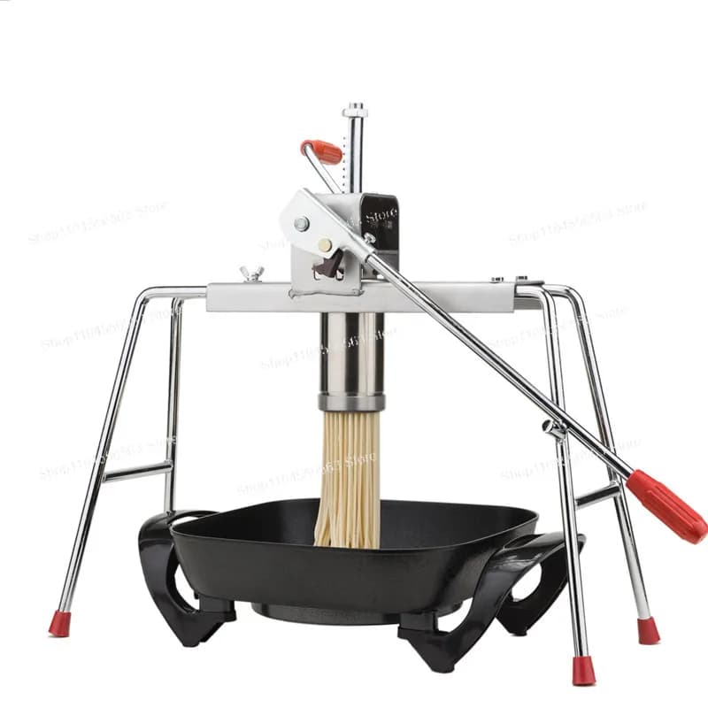 Macchina Manuale per Pressare Noodles Hele, Pressa Multifunzionale Domestica per Noodles Hele, Pasta Fredda e Pasta Fatta in Casa