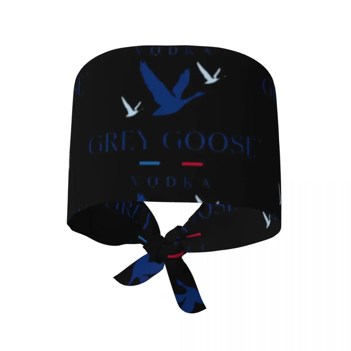 Cappello Scrub Grey Goose Vodka Berretto chirurgico da lavoro per medico Berretto da allattamento regolabile unisex per dentista