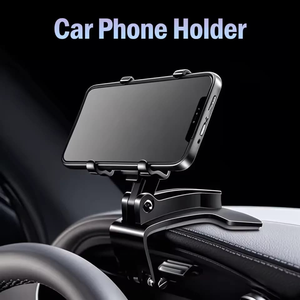Universal Car Mobile Phone Holder Navigation Stand Dashboard Car Clip Mount GPS Display Bracket For iPhone Samsung Xiaomi Phone