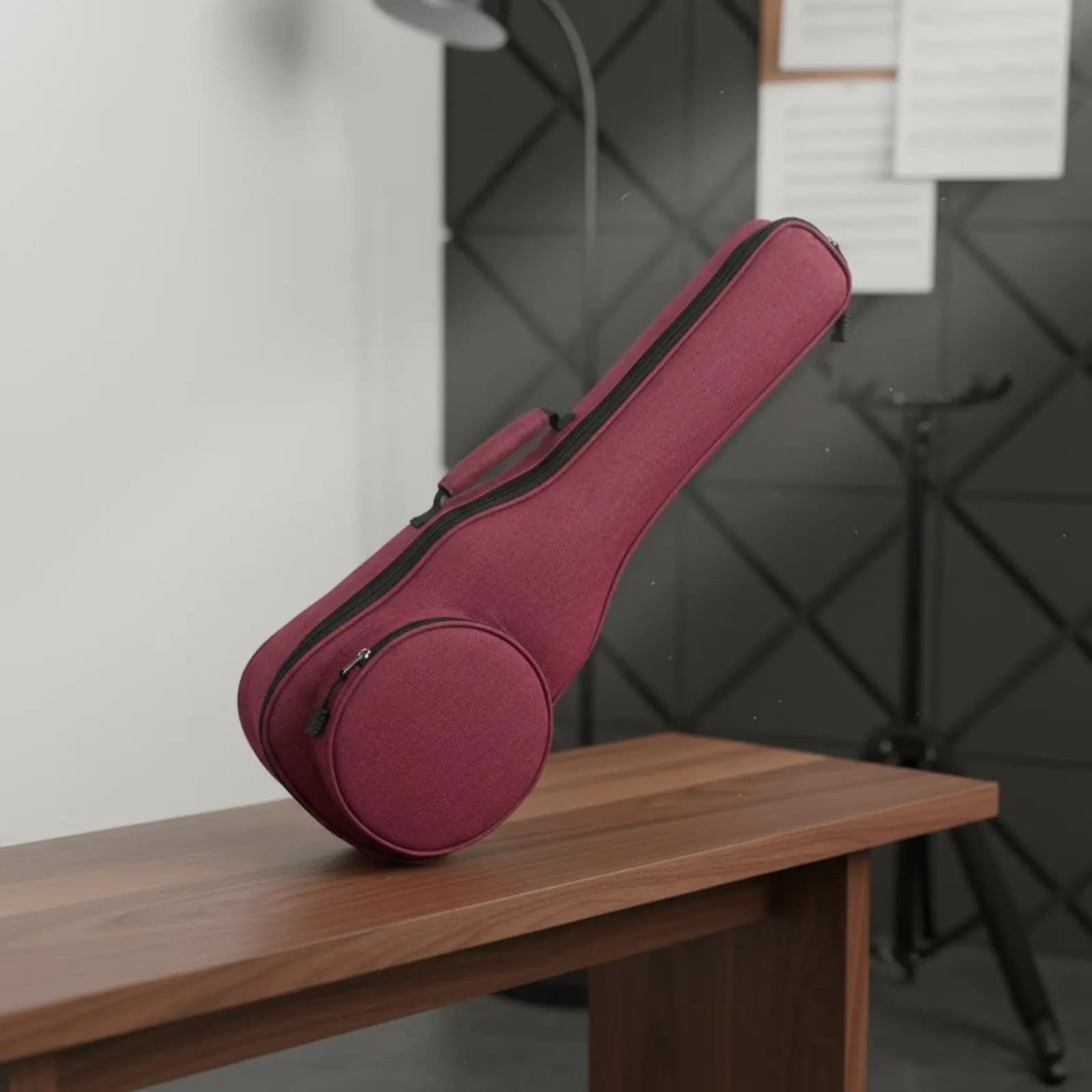 Borsa Impermeabile per Ukulele, Leggera e Resistente, con Imbottitura da 10mm per Viaggi e Conservazione