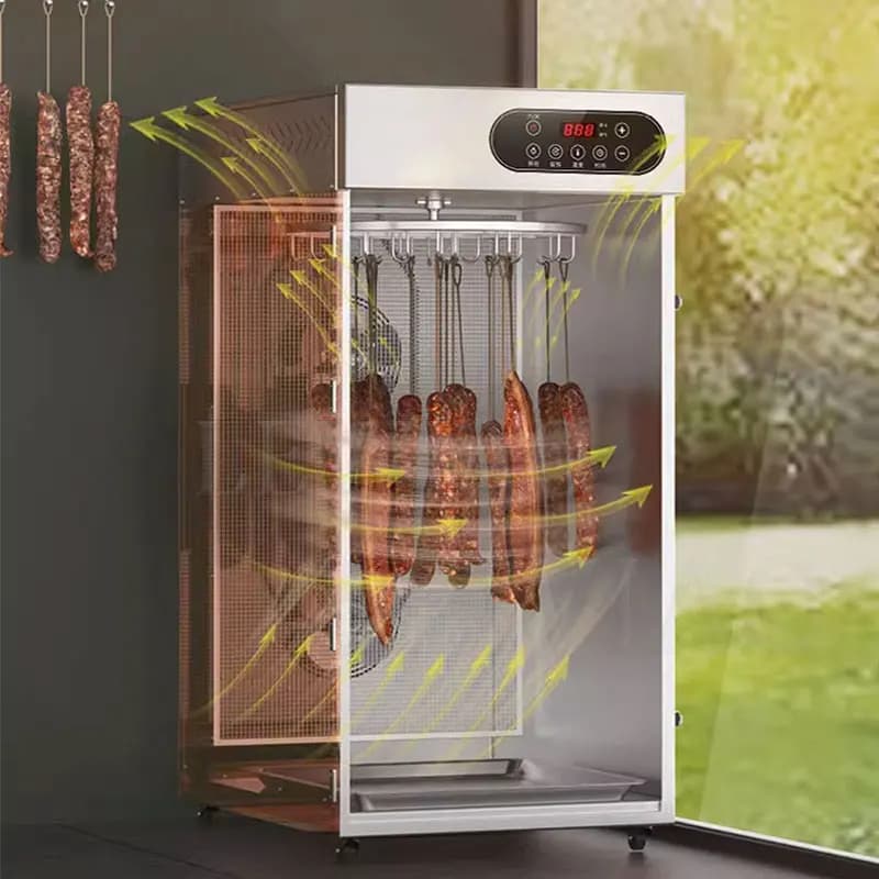 220V Pancetta Disidratatore Snack Erbe Guadagnare Carne Asciugatrice per alimenti Macchina per alimenti secchi Macchina per frutta secca per alimenti