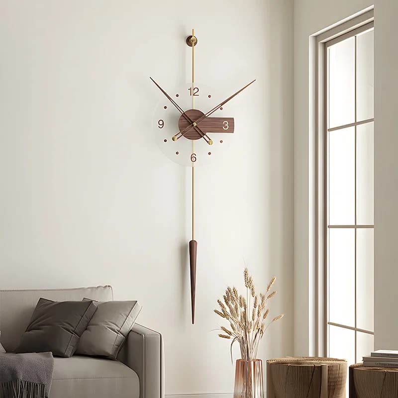 Orologio da parete artistico per la casa Decorazione Soggiorno Orologio da parete dal design unico Grande meccanismo di lusso Reloj Pared Mobili per la casa