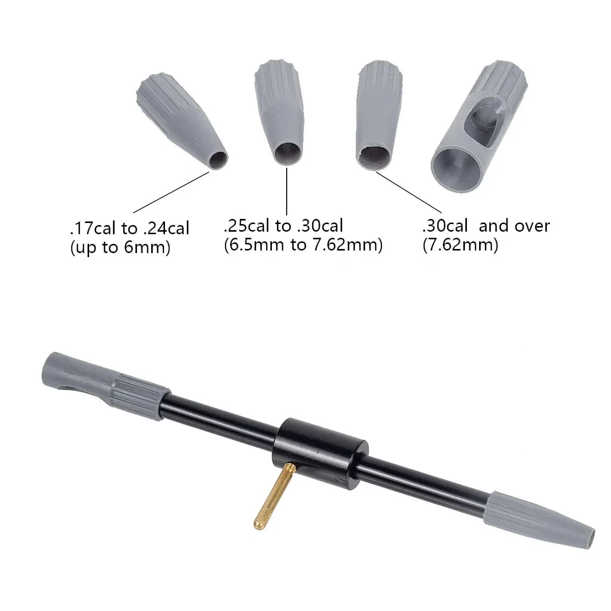 Tattico 8 Pz.17Cal.22Cal.30Cal Universale Pistola Foro Guida Pulizia Fucile Spazzola Kit Pulito Caccia Strumento di Pulizia
