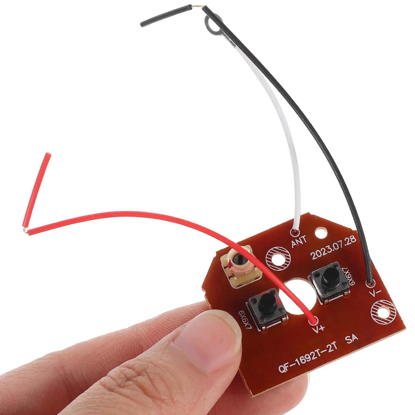 2Sets Two-Channel Rc Module Remote Control Transmitter Receiver Board for Rc Car Accessories DIY Assembly Science Technology