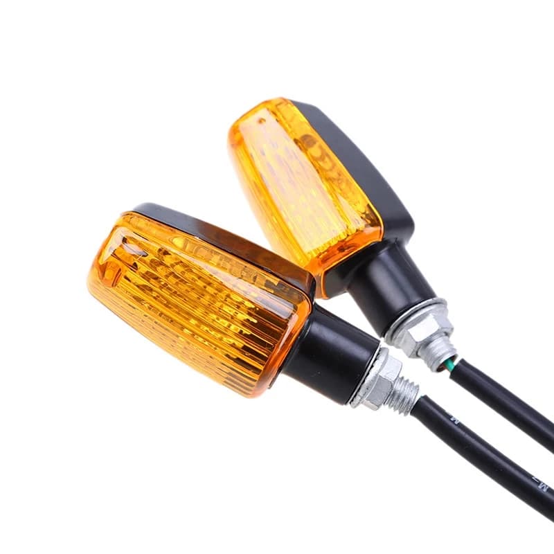 4PCS Universal Motorcycle Blub Turn Signal Lamp Turning Indicators Light Blinkers Signal Amber Bike Motorcycle Accessories 12V