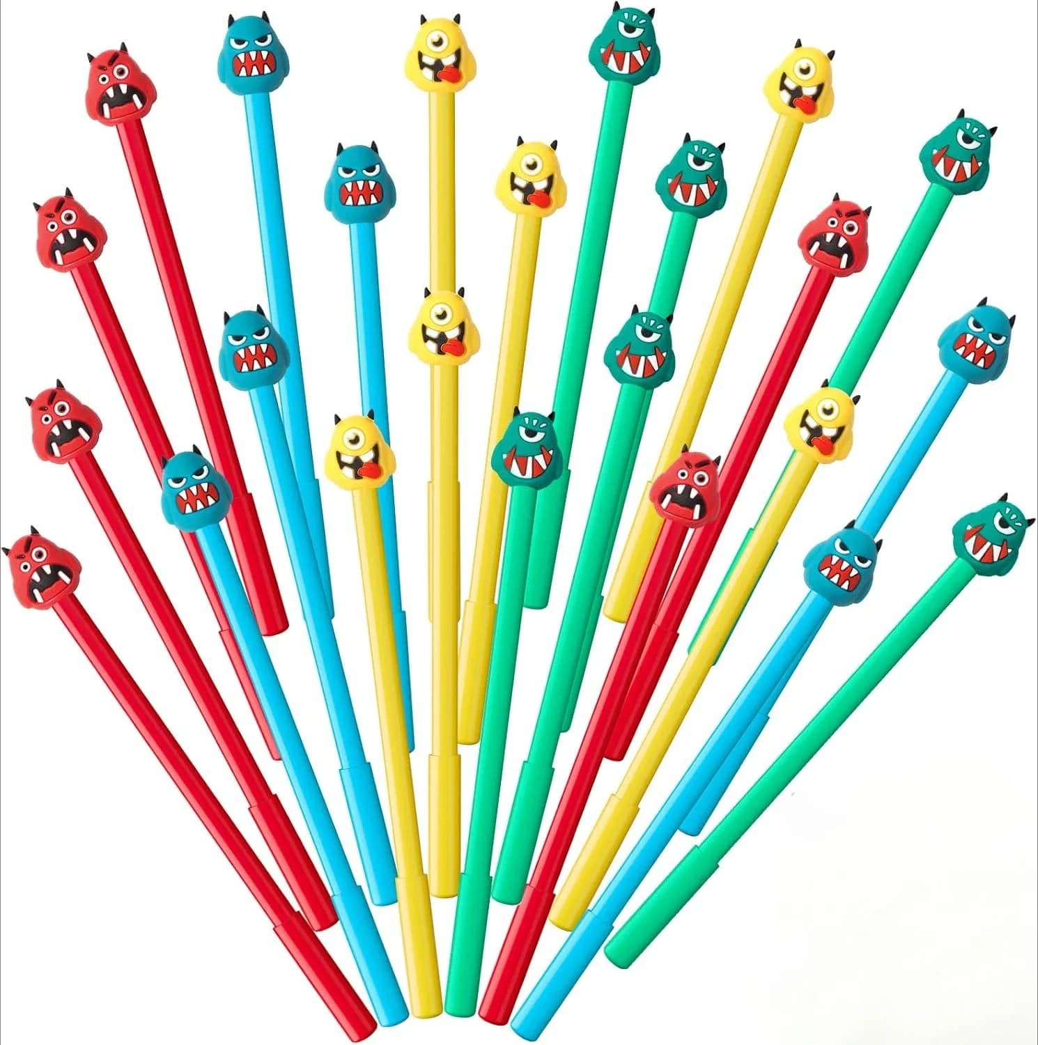36 pezzi all'ingrosso serie di animali creativi cancelleria per studenti simpatico dinosauro demone penne gel materiale scolastico per insegnanti di scuola