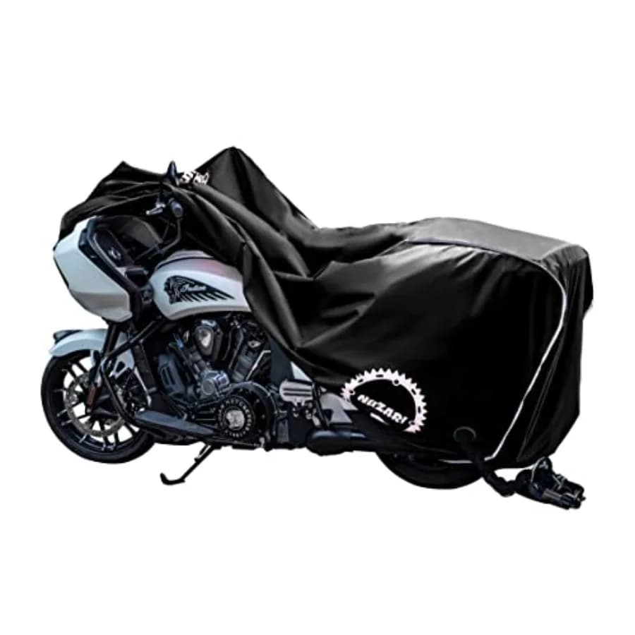 Telo Coprimoto Premium per Deposito Esterno - Telo Coprimoto Impermeabile Extra Large Progettato per Moto da Cross e Tutti i Tipi di Terreno