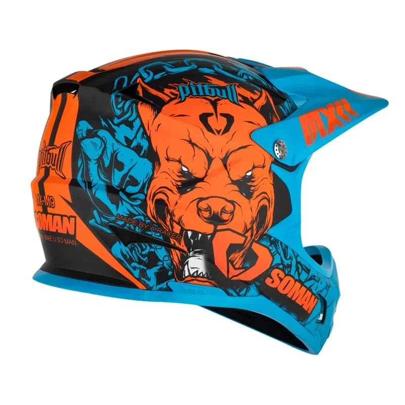 -For 2022 New off-road helmet Riding helmet for mountain bike unisex ATV Downhill Motocross Racing Bike helmet DOT