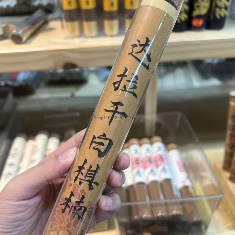 50g Pure Natural Ancient Method White Kynam Incense Stick Purification Relaxing Tea Room Household Remove Odors Air Joss Stick
