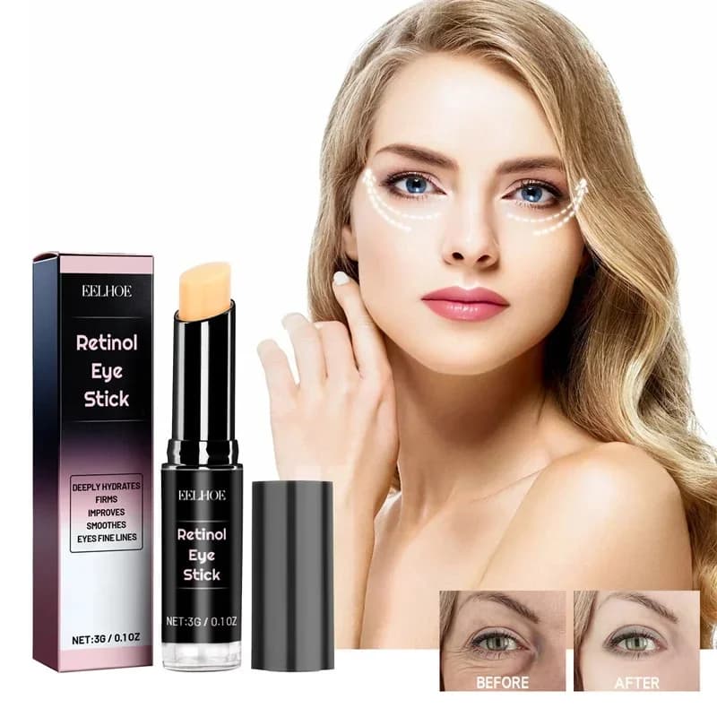 Stick Cream Contour Eyes to Retinol and Collagen, Reduces Rugs and Subtle Lines, Refuses Occhiaie, Rassoda, Contro Borse e Gonfiori, Hydrating for Eye Care