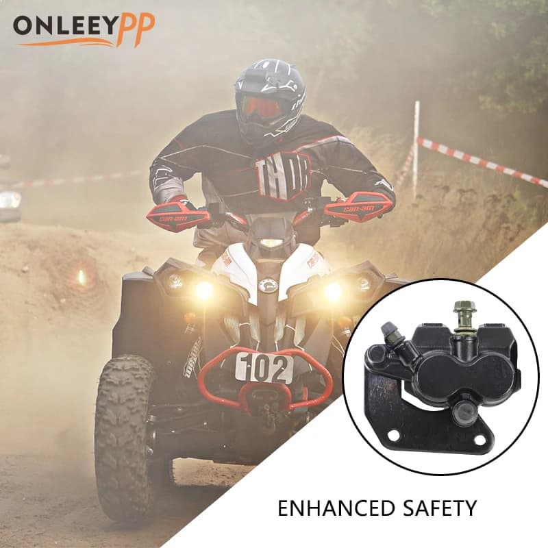 ONLEEYPP Pompa inferiore freno ad alta resistenza per moto per scooter ATV Dirt Pit Bike pinza a disco idraulico accessori motocross