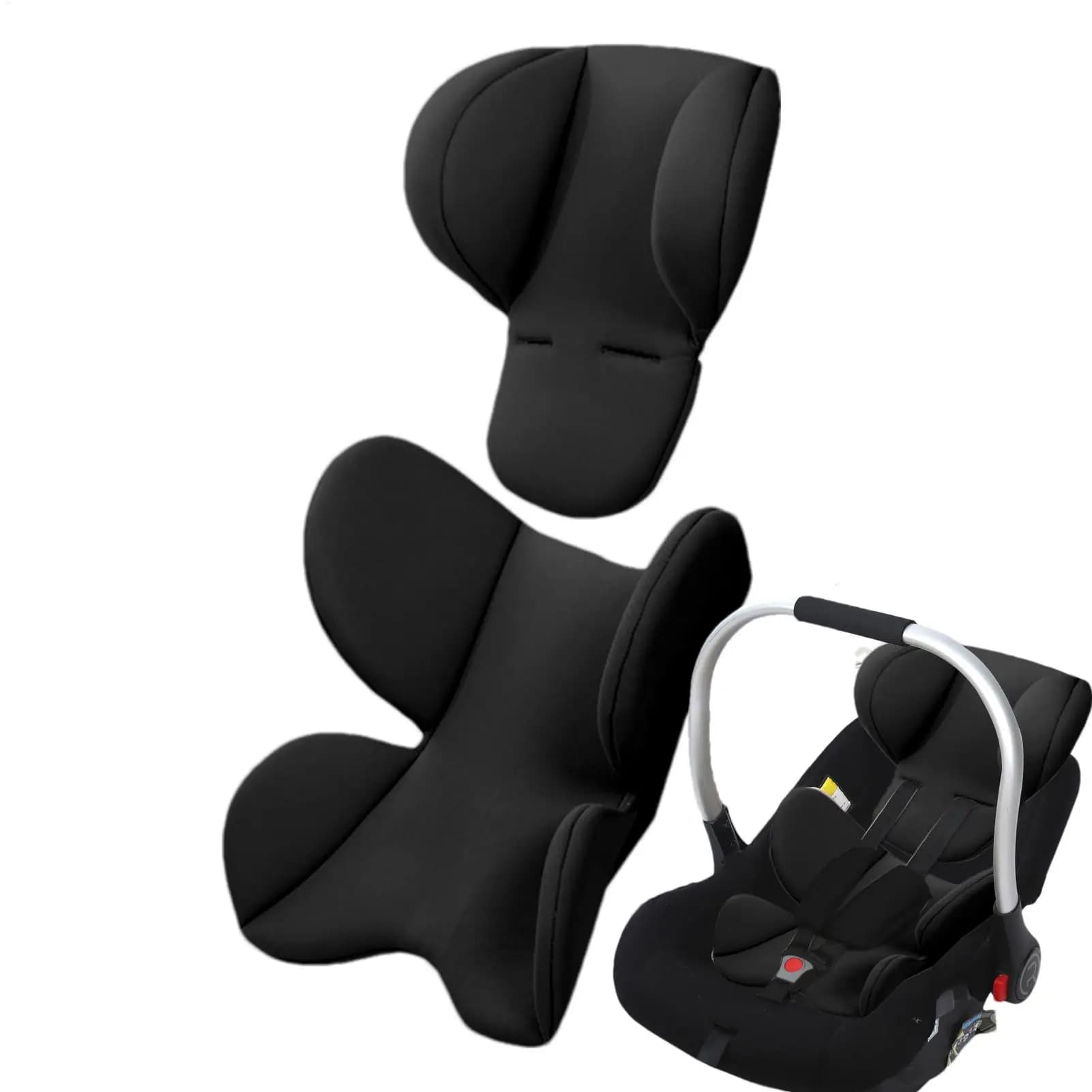 Baby Stroller Seat Pad Insert Soft Stroller Cushion Head Neck Baby Car Seat Cushion Mat Kids Cart Mattress Mat Stroller accessor