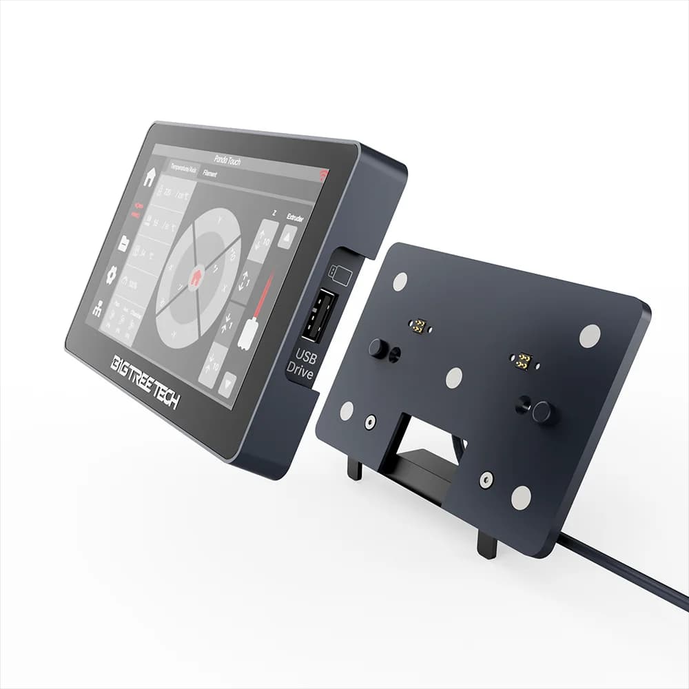 BIGTREETECH Panda Touch Dock USB Dock di ricarica magnetico e staffa per parti della stampante 3D con schermo da 5 pollici Panda Touch